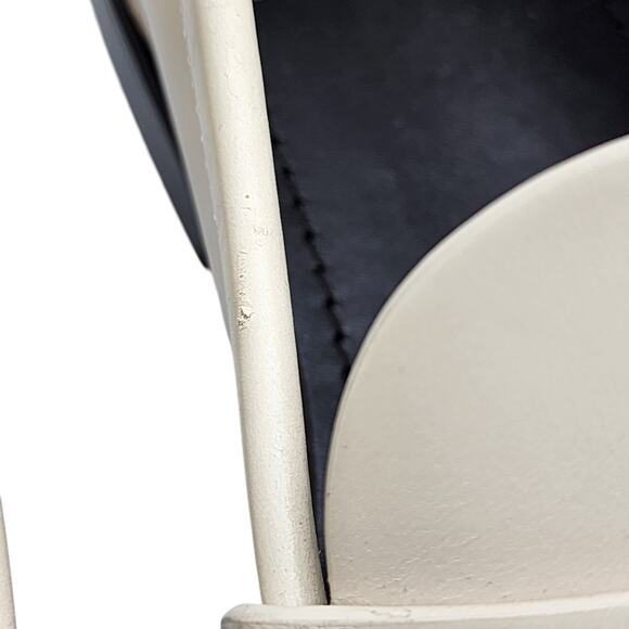 Saint Laurent Cream Loafers - Picture 9 of 12